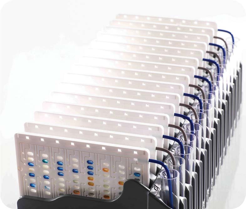 Stack of VITEK® cards